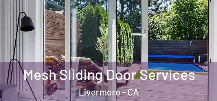 Mesh Sliding Door Services Livermore - CA